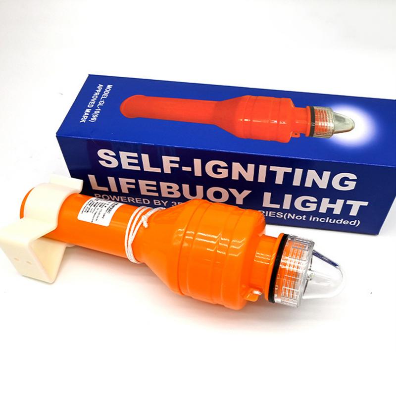 Fishing Kayak Sit On Top - Lifebuoy LED Light Boat Flares High-visibility