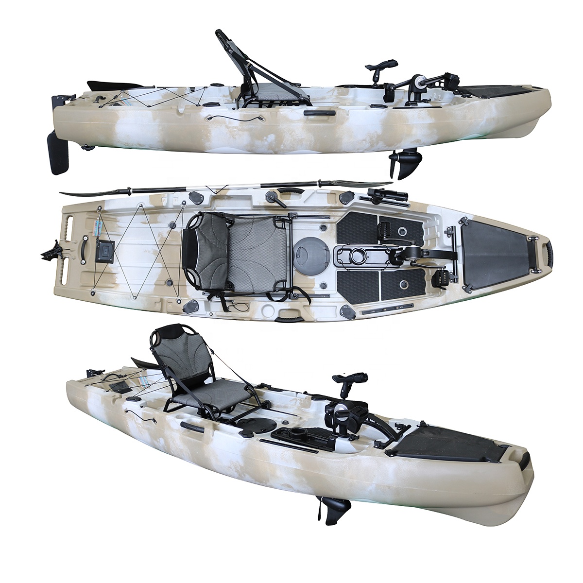 Fishing Kayak Pedal Drive - Vicking 10.5FT Fishing Pedal Kayak Single