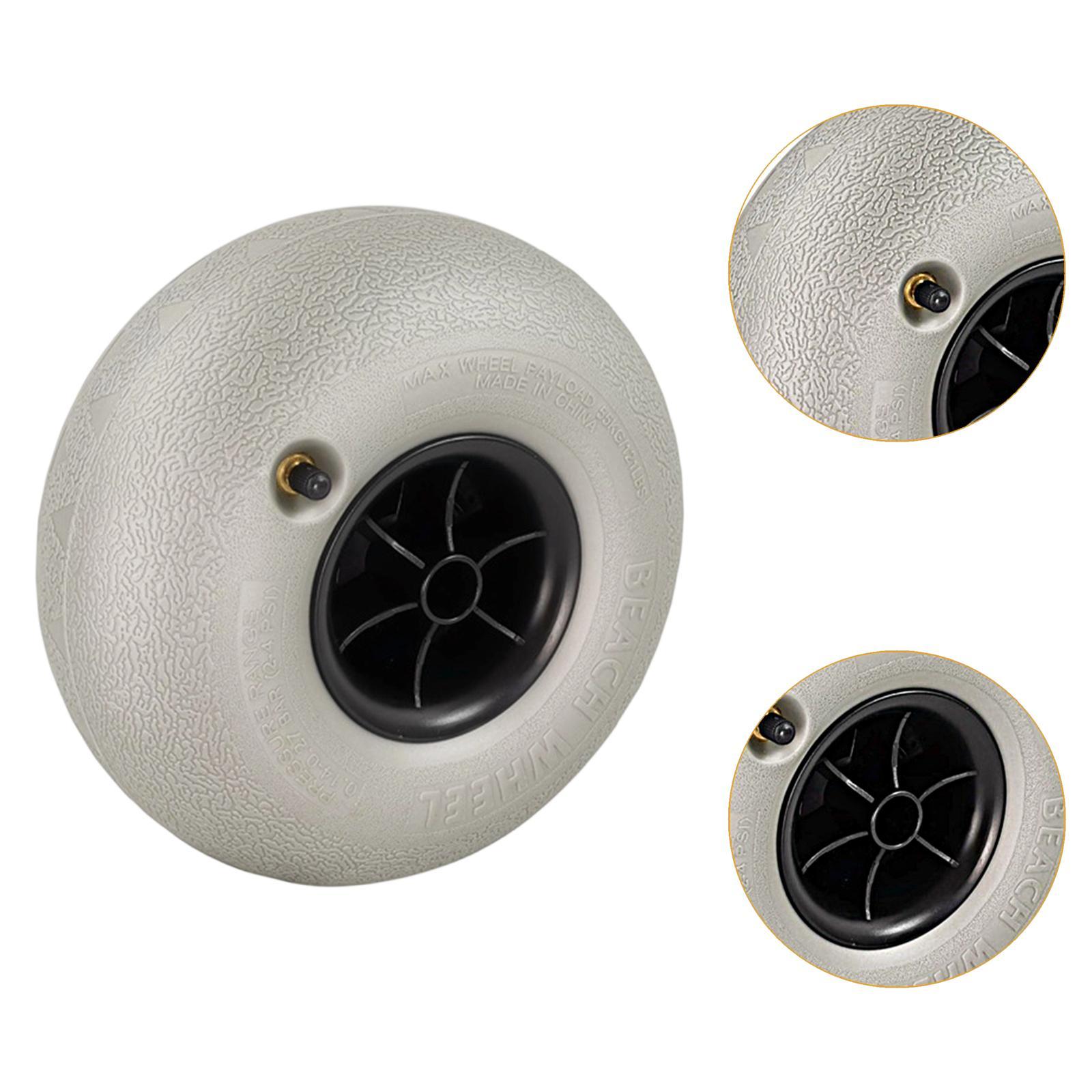 Fishing Kayak Cart - Balloon Wheels Rolling Heavy Duty Gray