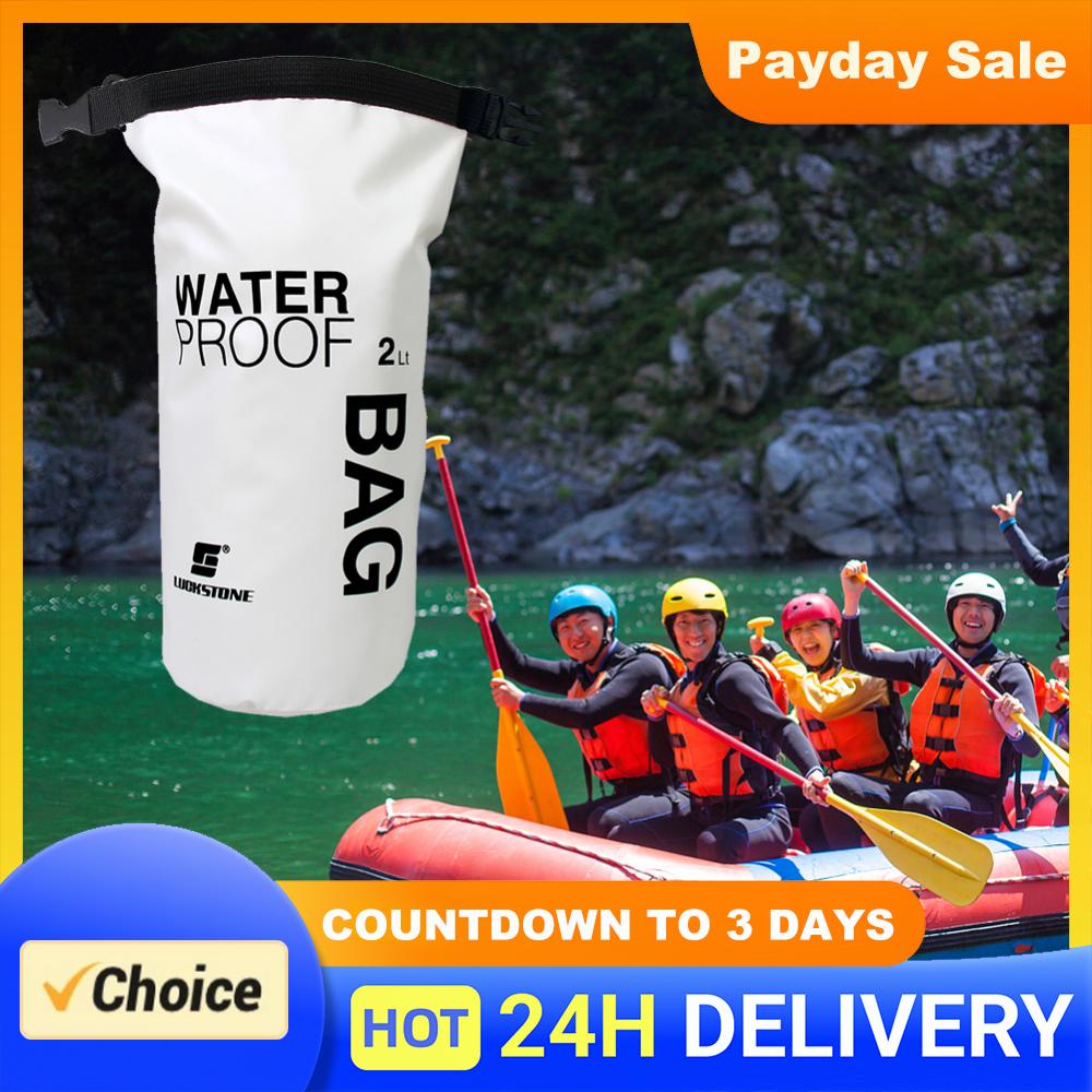 Fishing Kayak Storage Bag - 2L Swimming Water Bag Ultralight Rafting