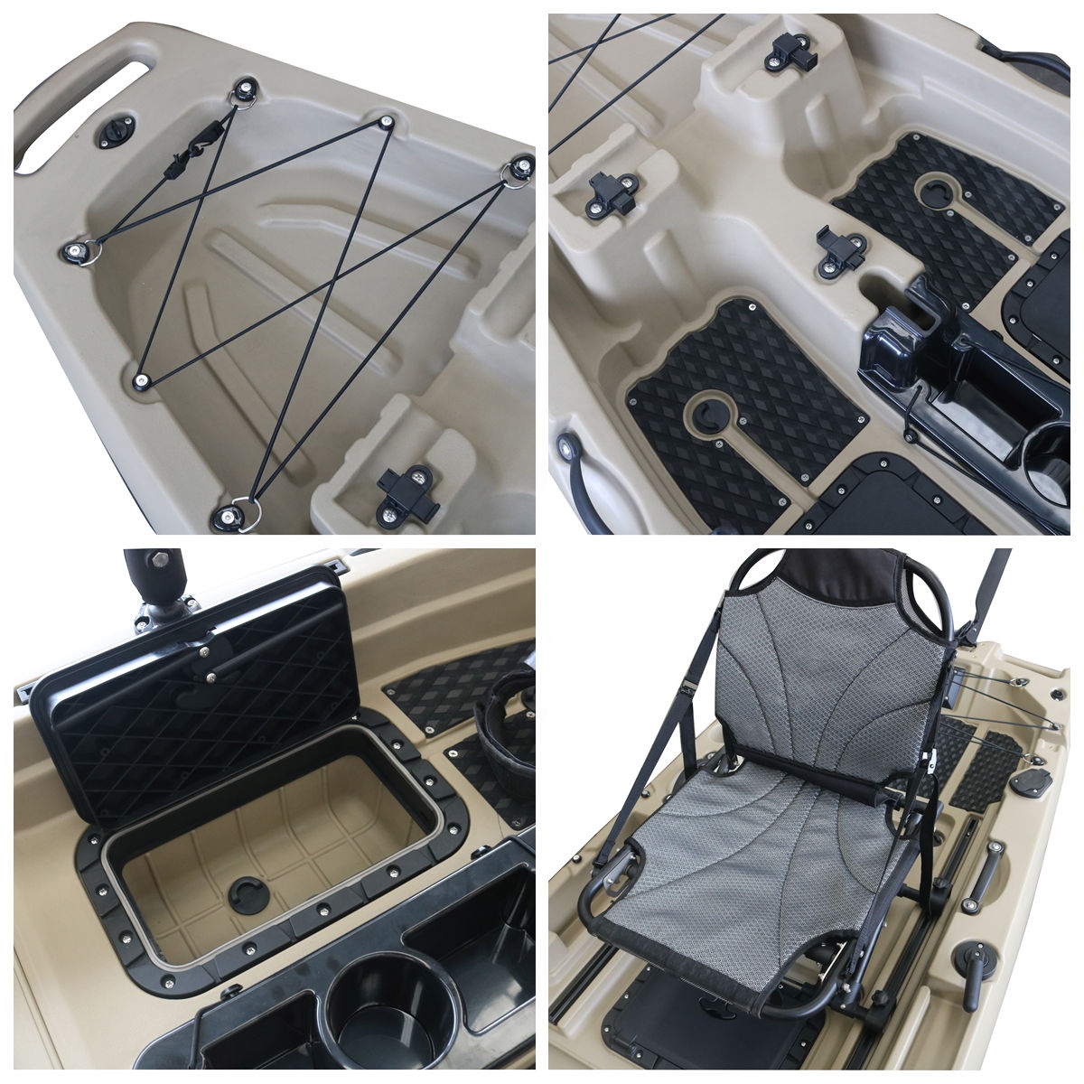 2025 NEW Modular Kayak 9.5ft P - Fishing Kayak Pedal Drive recension och pris