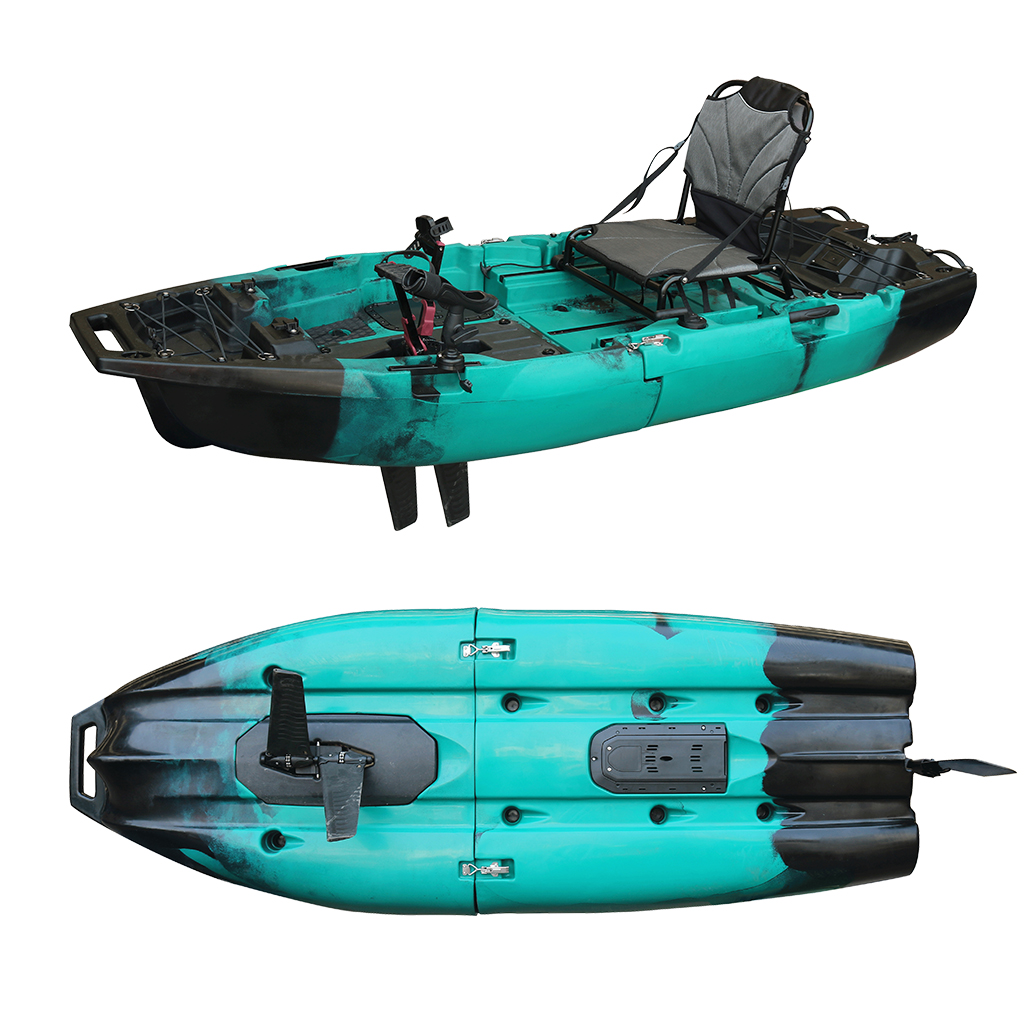 8Ft 2.5m HDPE Modular Sit-On-T - Fishing Kayak Paddle recension och pris