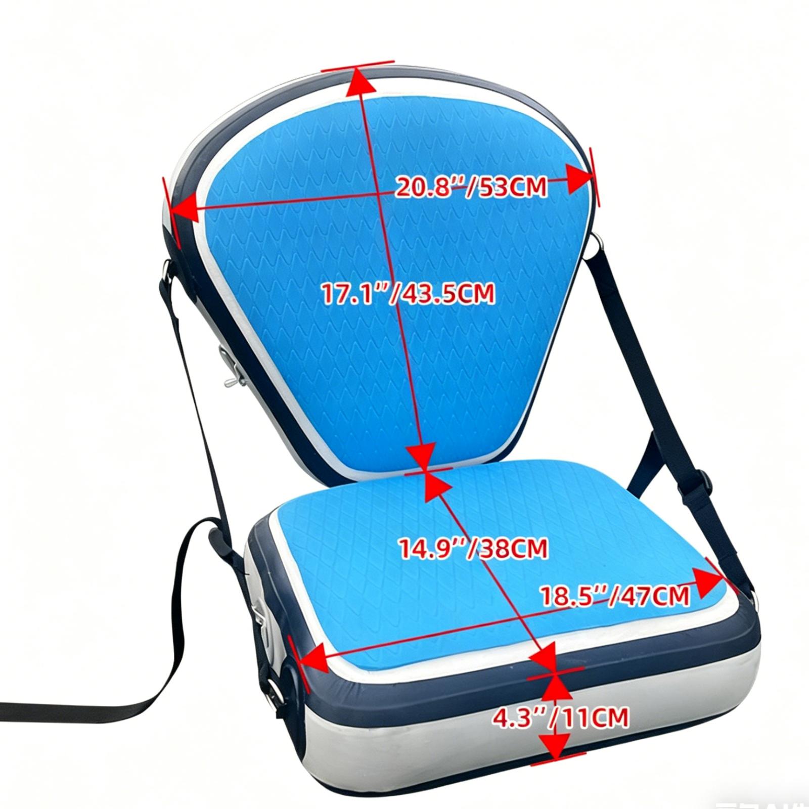 Adjustable PVC Kayak Seat Infl - Fishing Kayak Seat recension och pris