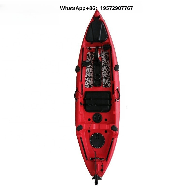 Hot Seller Single Kayak 12ft F - Fishing Kayak Pedal Drive recension och pris