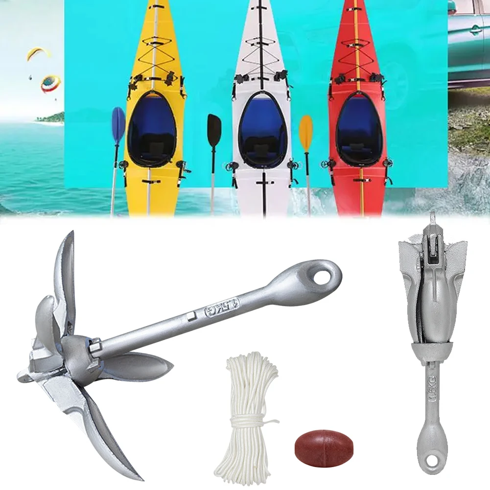 0.7KG 1.5KG Stainless Steel Fo - Fishing Kayak Anchor recension och pris