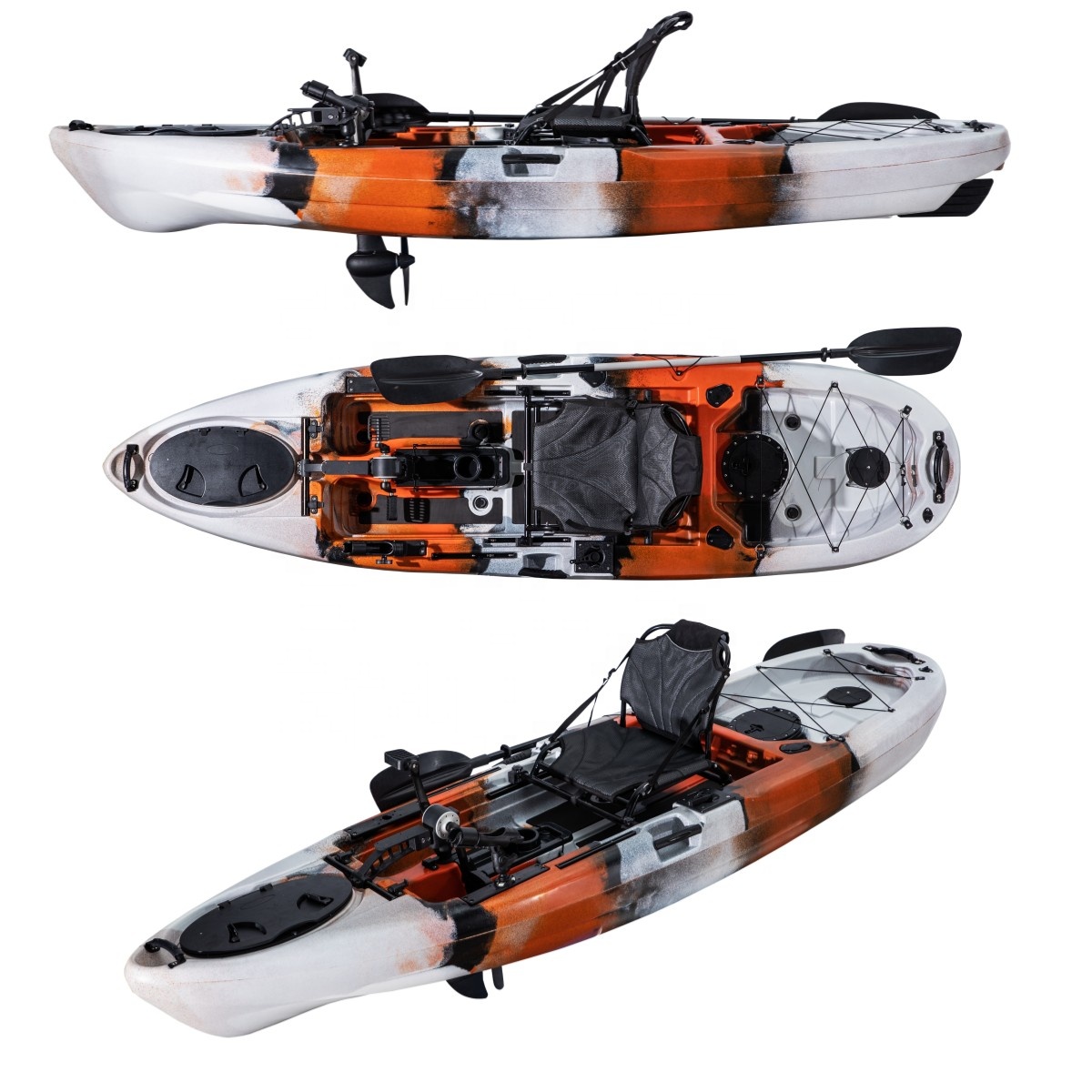 10FT Classic Pedal Fishing Kay - Fishing Kayak Pedal Drive recension och pris