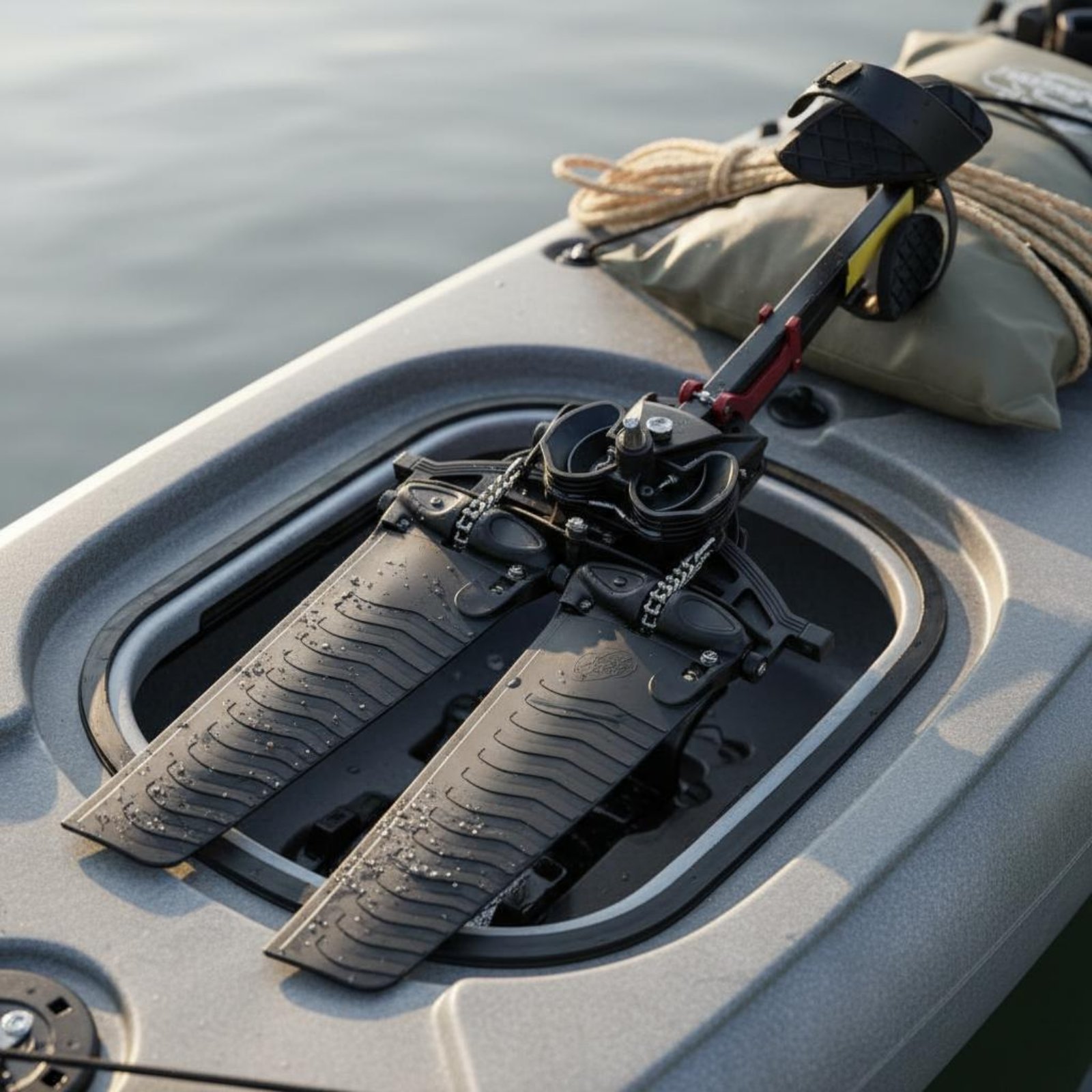 Anti-Slip Kayak Foot Pedal Cus - Fishing Kayak Pedal Drive recension och pris