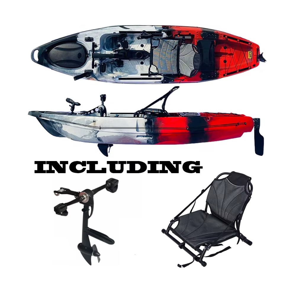 OEM Plastic Fishing Kayak for  - Fishing Kayak Pedal Drive recension och pris