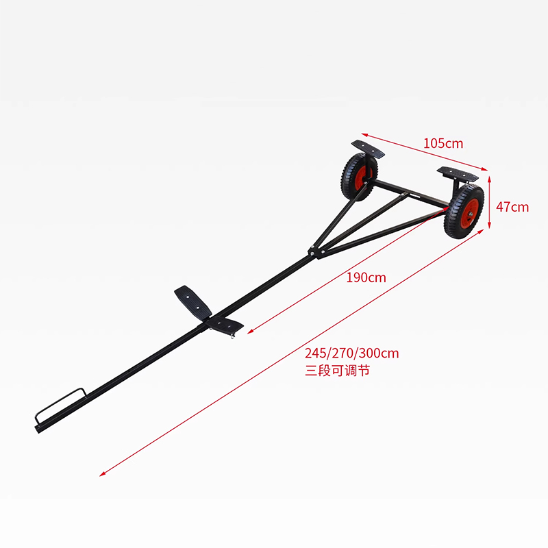Marine Trailer Carbon Steel Ka - Fishing Kayak Cart recension och pris
