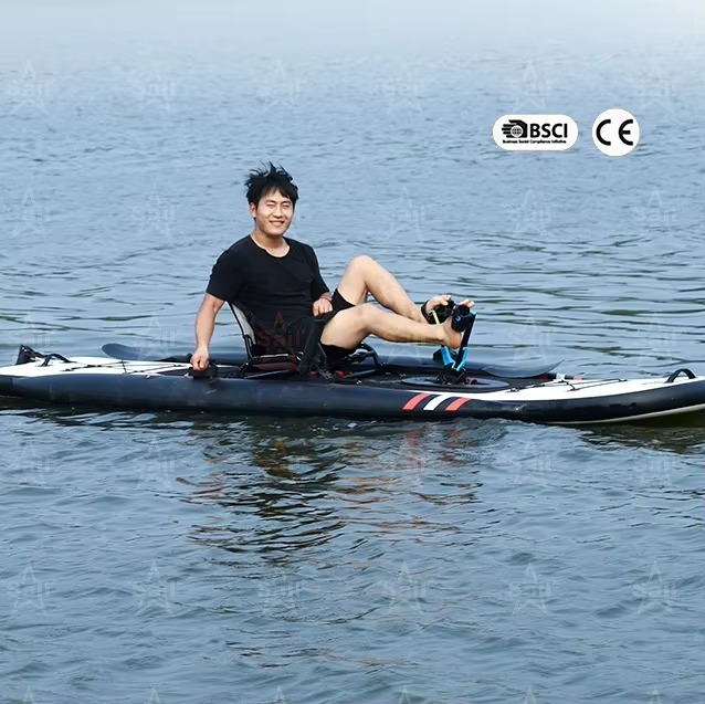 Factory Inflatable Pedal Kayak - Fishing Kayak Sit In recension och pris