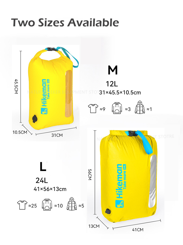 HIKEMAN Vacuum Compression Bag - Fishing Kayak Storage Bag recension och pris