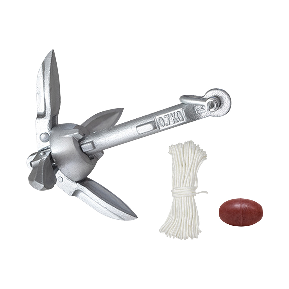 0.7/1.5KG Boat Anchor with 65f - Fishing Kayak Anchor recension och pris