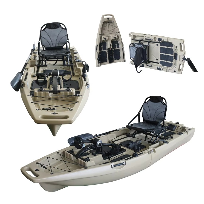 1 Person HDPE/PE Sit-On-Top CE - Fishing Kayak Paddle recension och pris