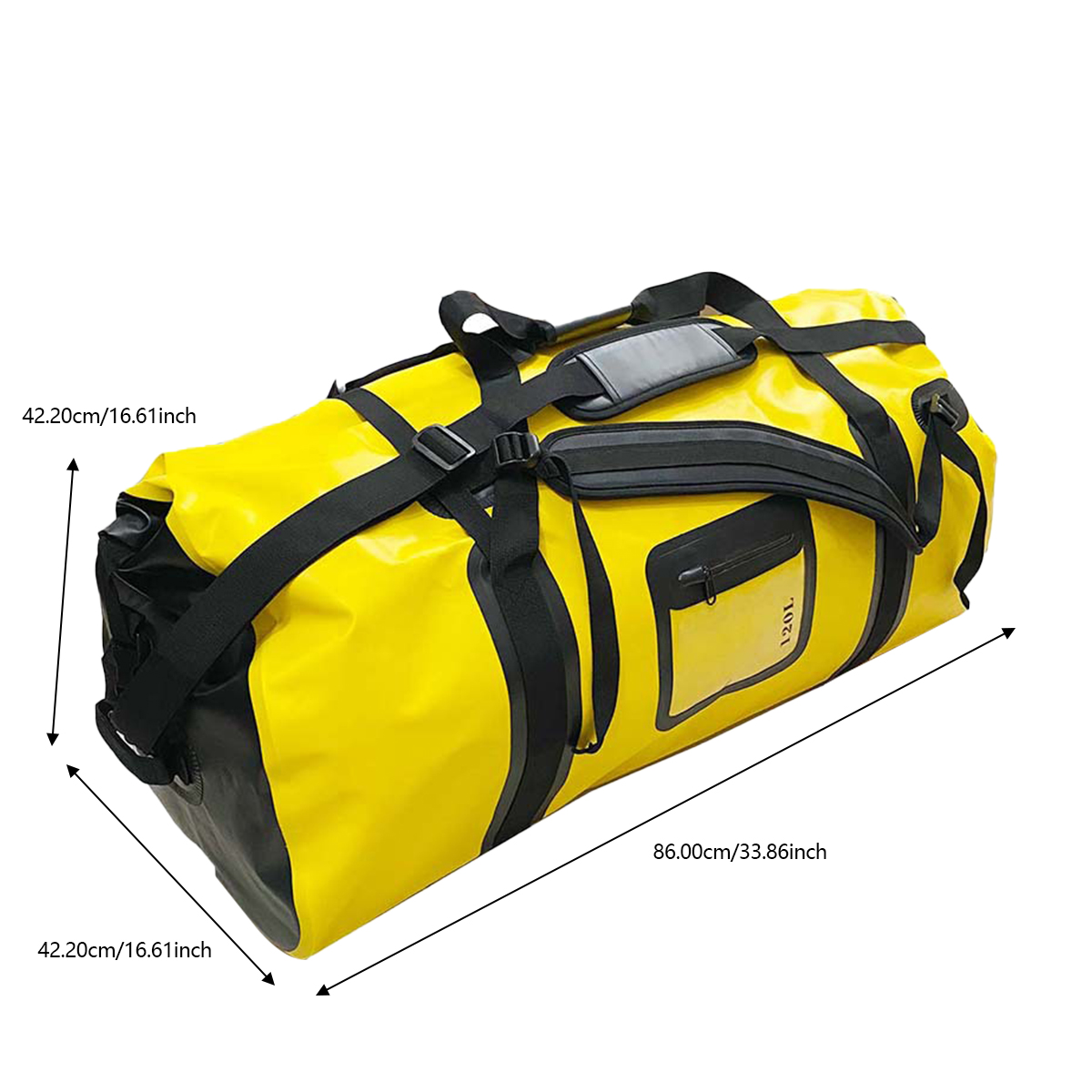 40L/66L/120L Waterproof Duffle - Fishing Kayak Crate recension och pris
