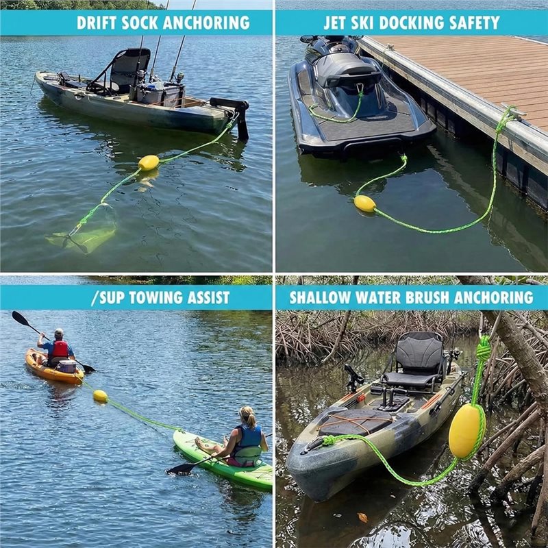X08A Drift Sock Anchor Rope 20 - Fishing Kayak Anchor recension och pris