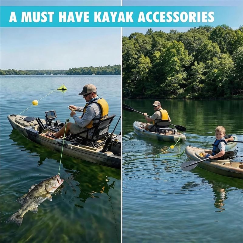 X08A Drift Sock Anchor Rope 20 - Fishing Kayak Anchor recension och pris