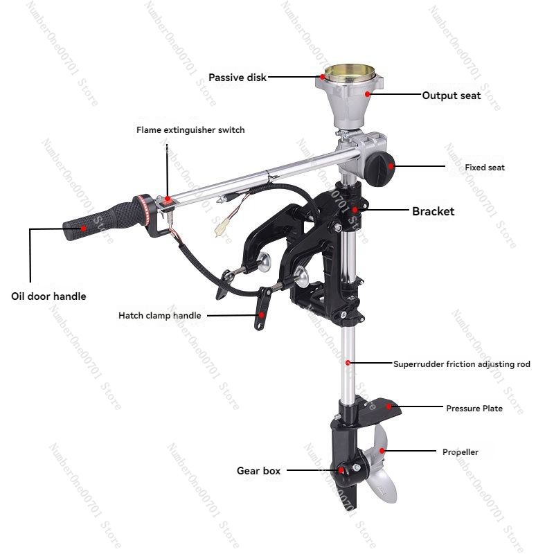 Outboard Motor Propeller  Lawn - Fishing Kayak Inflatable recension och pris
