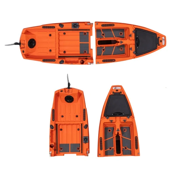 Modular Single 1 Person Plasti - Fishing Kayak Pedal Drive recension och pris