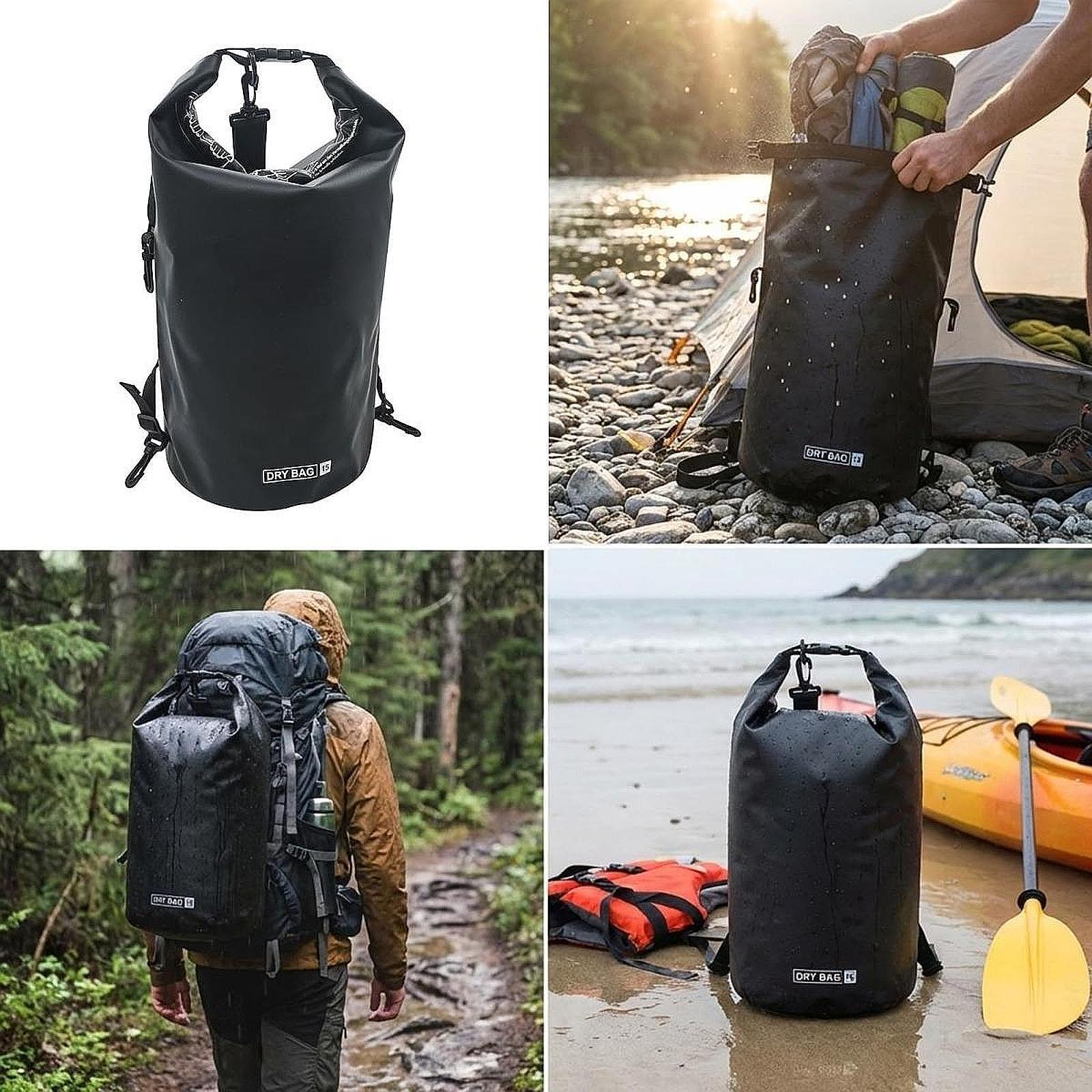 Waterproof Dry Bag Storage Adj - Fishing Kayak Storage Bag recension och pris
