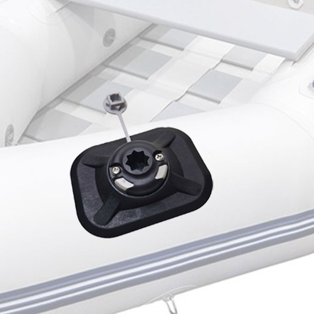 PVC Inflatable Boat Fishing Ro - Fishing Kayak Fish Finder Mount recension och pris
